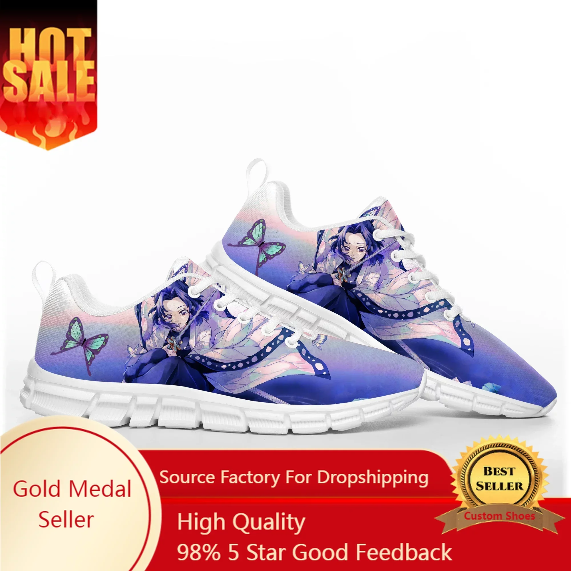 Japan Anime Cartoon Shinobu Insect Pillar High Quality Sports Shoes Men Women Teenager Kids Children Sneakers Custom Couple Shoe
Japan Anime Cartoon Shinobu Insect Pillar High Quality Sports Shoes Men Women Teenager Kids Children Sneakers Custom Couple Shoe