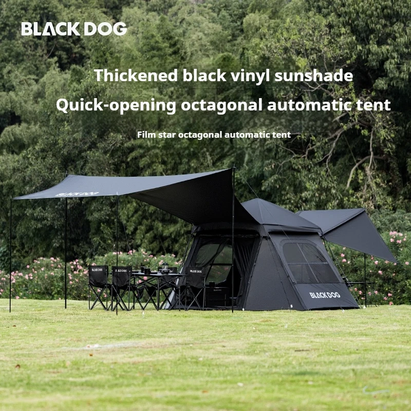 Naturehike BLACKDOG уличная портативная складная автоматическая палатка с черным покрытием восьмиугольная солнцезащитная водонепроницаемая палатка для кемпинга
Naturehike BLACKDOG уличная портативная складная автоматическая палатка с черным покрытием восьмиугольная солнцезащитная водонепроницаемая палатка для кемпинга