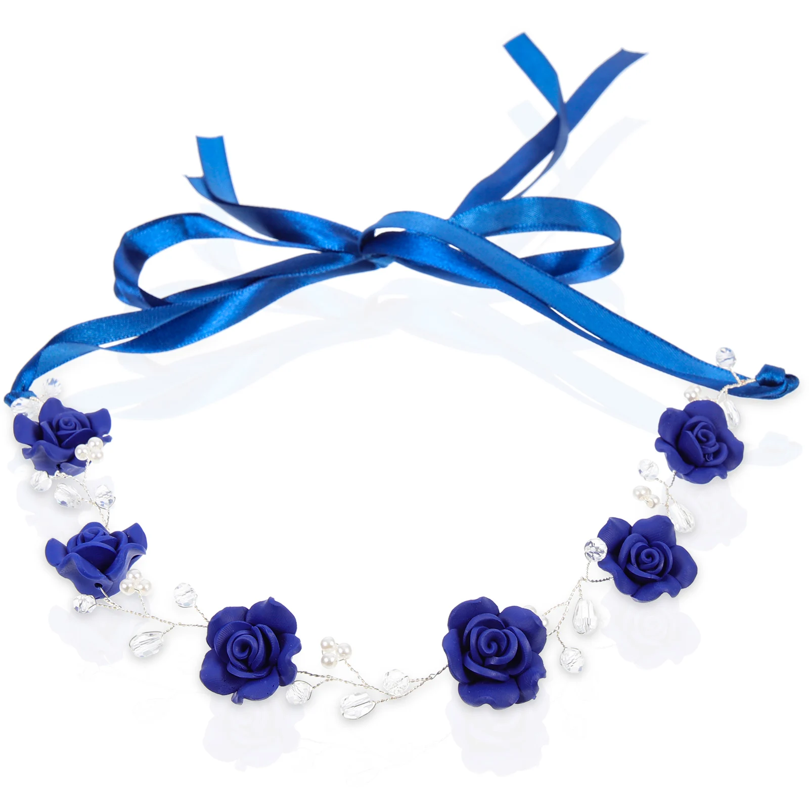 Blue Hairband Polymer Clay Navy Flower Bridal Headband Wedding Hair Accessories Girls Decorative
Blue Hairband Polymer Clay Navy Flower Bridal Headband Wedding Hair Accessories Girls Decorative
