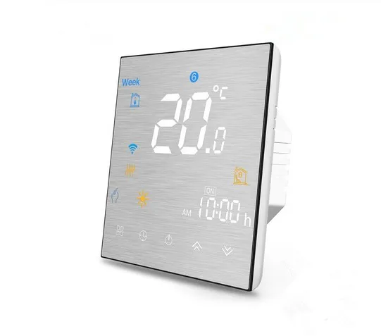 WiFi Smart Thermostat Temperature Controller for Water/Electric floor Heating Water/Gas Boiler Works with Alexa Google Home
WiFi Smart Thermostat Temperature Controller for Water/Electric floor Heating Water/Gas Boiler Works with Alexa Google Home