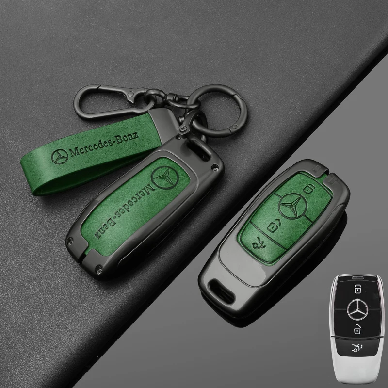 For Mercedes Benz A C E S G Class CLE CLA GLB GLS AMG W177 W205 W213 X167 Leather Car Styling Key Case Key Cover Shell Accessory
For Mercedes Benz A C E S G Class CLE CLA GLB GLS AMG W177 W205 W213 X167 Leather Car Styling Key Case Key Cover Shell Accessory