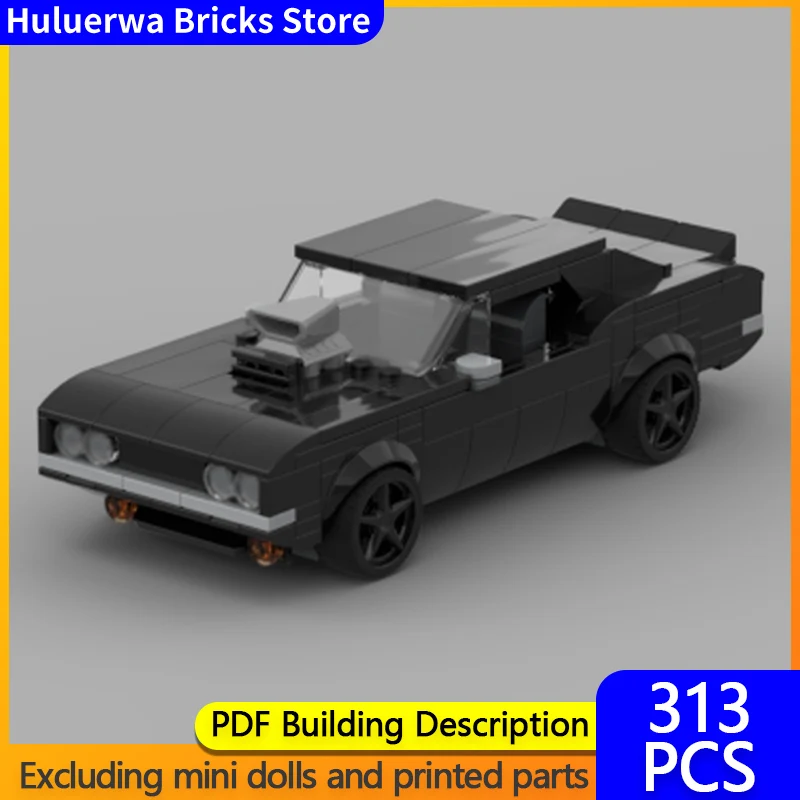 Модель скоростного гоночного автомобиля MOC, строительные кирпичи Challenger Drag Racer, модульная технология, подарки, праздник, сборка, детские игрушки, костюм
Модель скоростного гоночного автомобиля MOC, строительные кирпичи Challenger Drag Racer, модульная технология, подарки, праздник, сборка, детские игрушки, костюм
