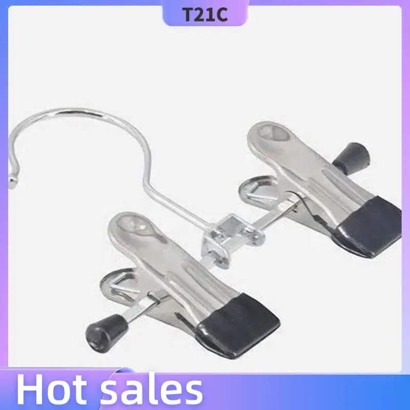 T21C 24Pcs Adjustable Stainless Steel Shoe Rack Pants Folder Boot Hanger Holder Portable Travel Laundry Hook Hanging Clip 
T21C 24Pcs Adjustable Stainless Steel Shoe Rack Pants Folder Boot Hanger Holder Portable Travel Laundry Hook Hanging Clip
