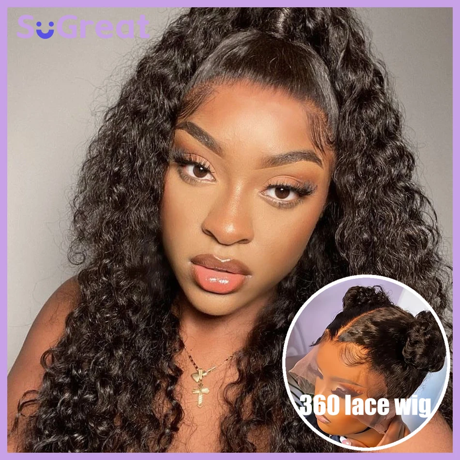 250% Density Curly Wigs HD 360 Full Lace Front Human Hair Wigs Brazilian 40 Inch Water Wave Deep Wave Lace Frontal Wigs For Women
250% Density Curly Wigs HD 360 Full Lace Front Human Hair Wigs Brazilian 40 Inch Water Wave Deep Wave Lace Frontal Wigs For Women