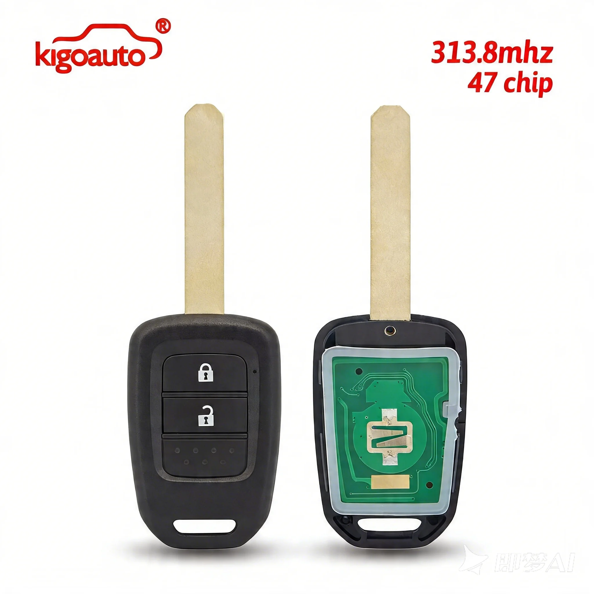 Пульт дистанционного управления kigoauto HLIK6-1T, 2 кнопки, 313.8 МГц, 434 МГц, HON66 для Honda Jazz, Civic, Accord, City, CR-V, XR-V, Vezel, HR-V
Пульт дистанционного управления kigoauto HLIK6-1T, 2 кнопки, 313.8 МГц, 434 МГц, HON66 для Honda Jazz, Civic, Accord, City, CR-V, XR-V, Vezel, HR-V