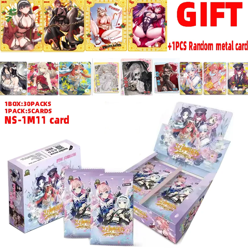 2023 New Goddess Story Ns-1m11 Cards Prmo Packs Metal Cards Girl Party Booster Box Rare Collection Card Children's Toy Gift
2023 New Goddess Story Ns-1m11 Cards Prmo Packs Metal Cards Girl Party Booster Box Rare Collection Card Children's Toy Gift