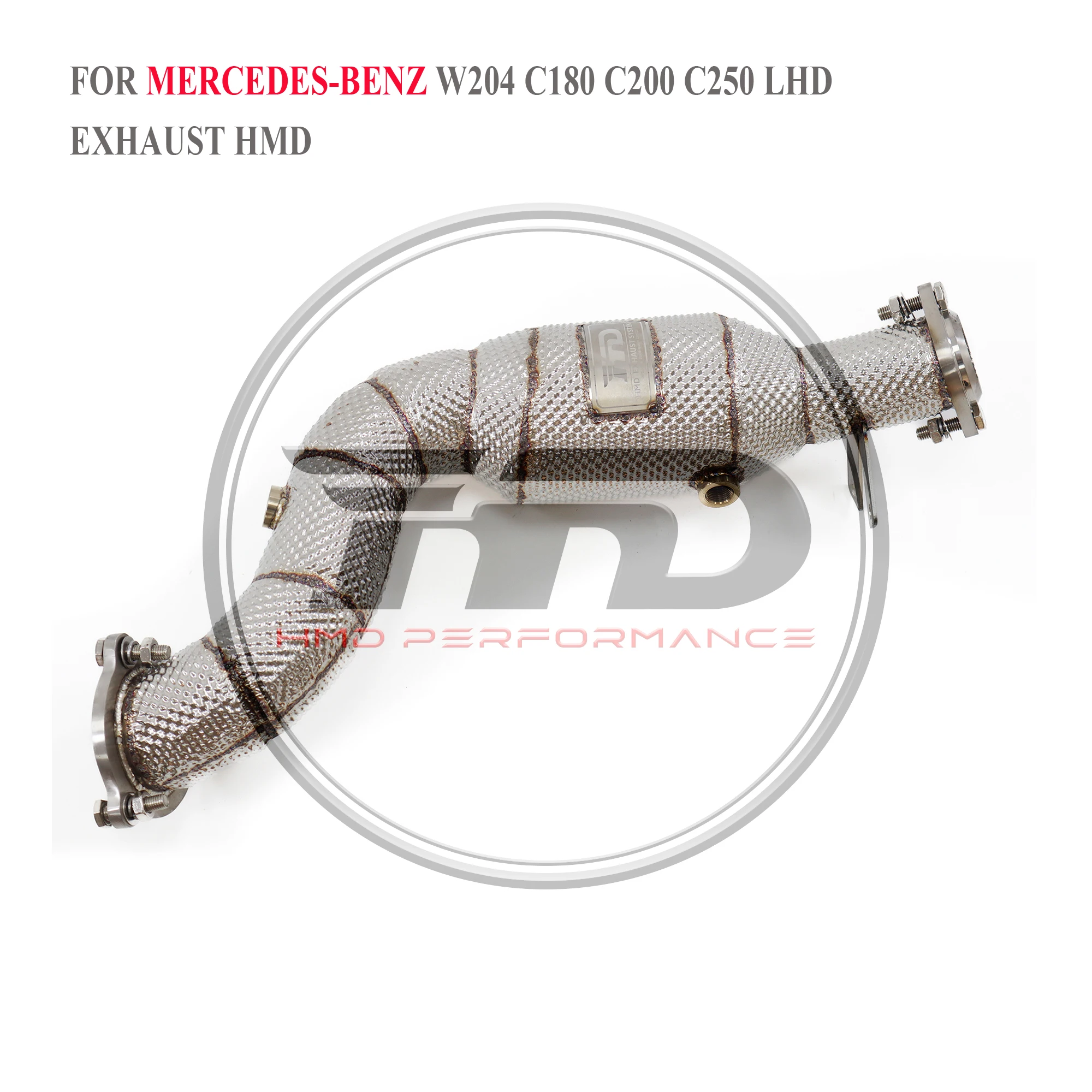 High Quality Downpipe For Mercedrs BENZ W204 C180 200 250 Stainless Steel Exhaust System Racing Pipe Heat Shield High Performanc
High Quality Downpipe For Mercedrs BENZ W204 C180 200 250 Stainless Steel Exhaust System Racing Pipe Heat Shield High Performanc