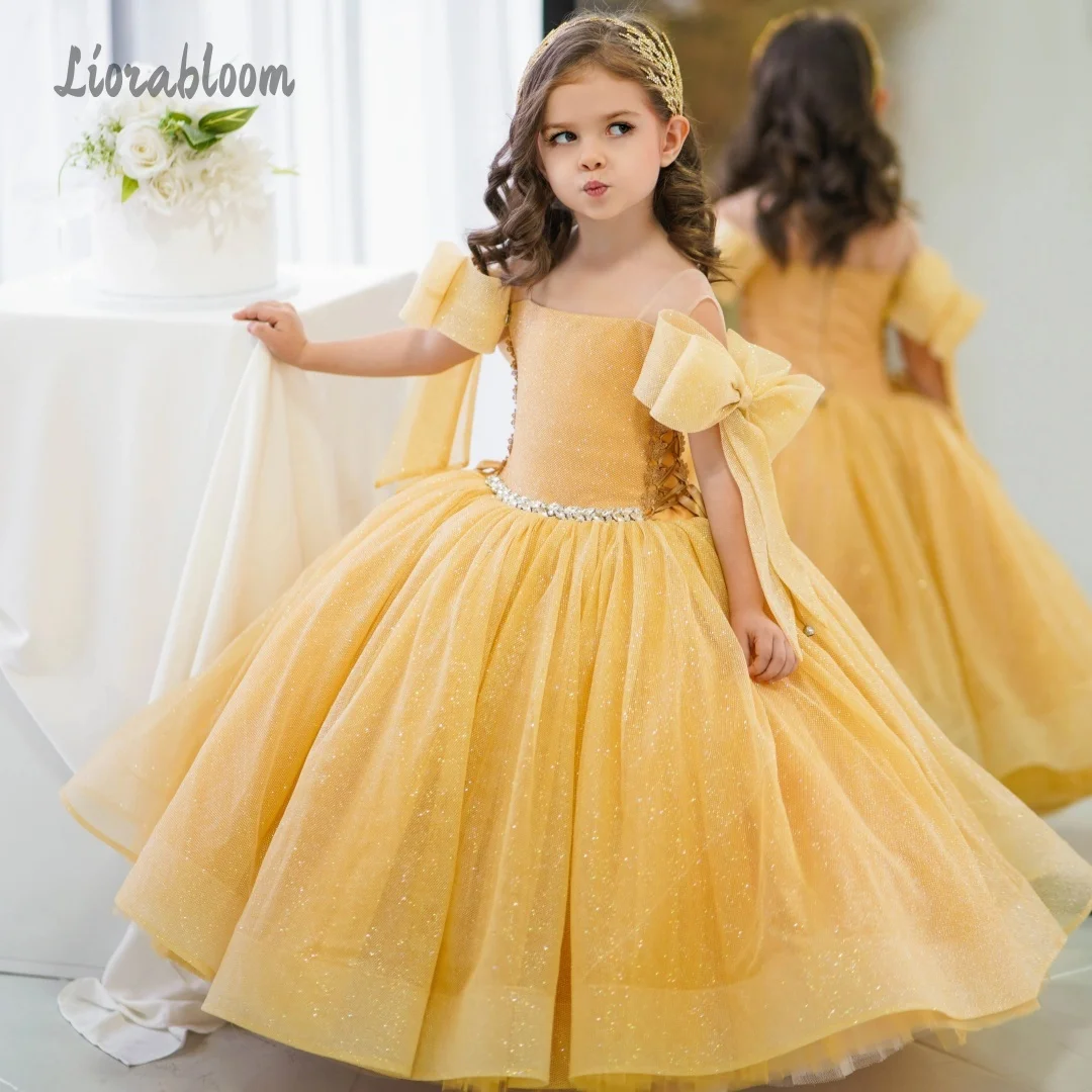 Customized Flower Girl Dress Multicolors Tulle Ball Gown With Bow Embellishments Wedding Party Attire свадебное платье
Customized Flower Girl Dress Multicolors Tulle Ball Gown With Bow Embellishments Wedding Party Attire свадебное платье