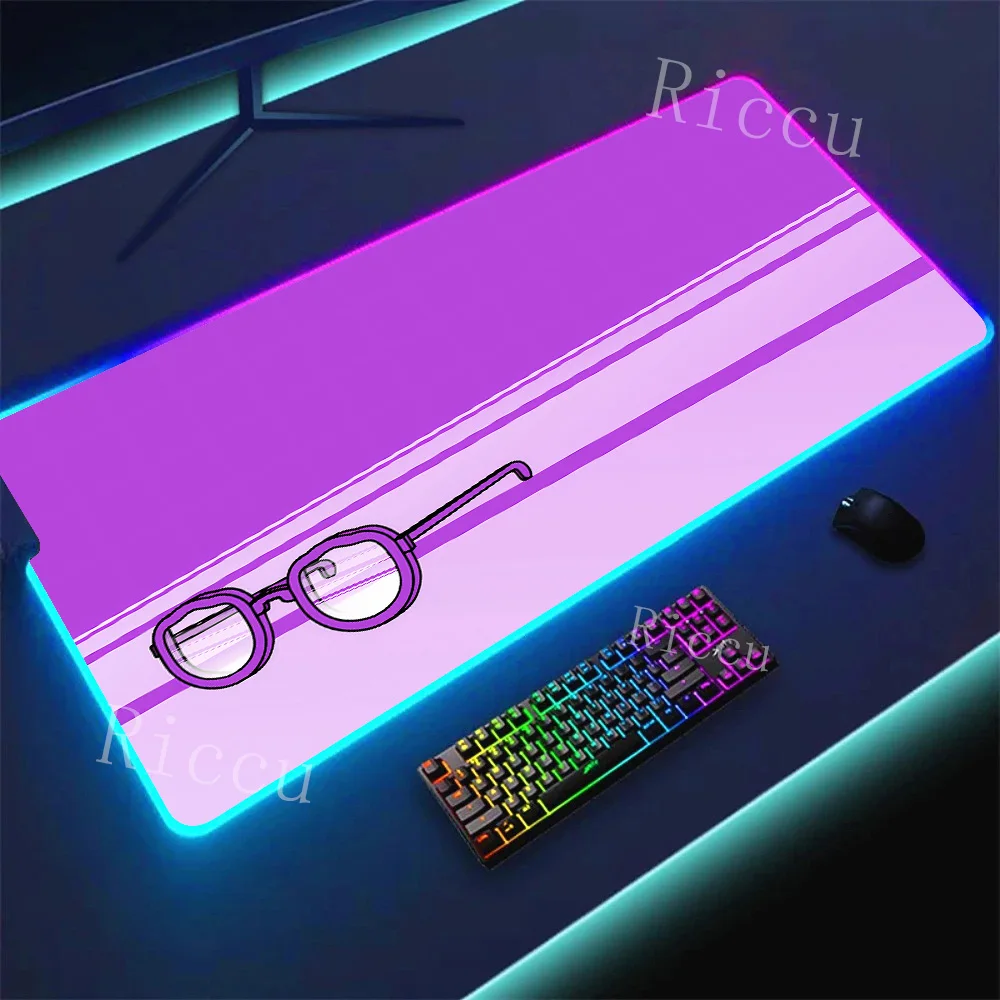 RGB Glasses simple art MousePad Large Gaming Accessories MouseMat Keyboard Mat DeskPad Computer Mousepad PC peripherals E-Sports
RGB Glasses simple art MousePad Large Gaming Accessories MouseMat Keyboard Mat DeskPad Computer Mousepad PC peripherals E-Sports