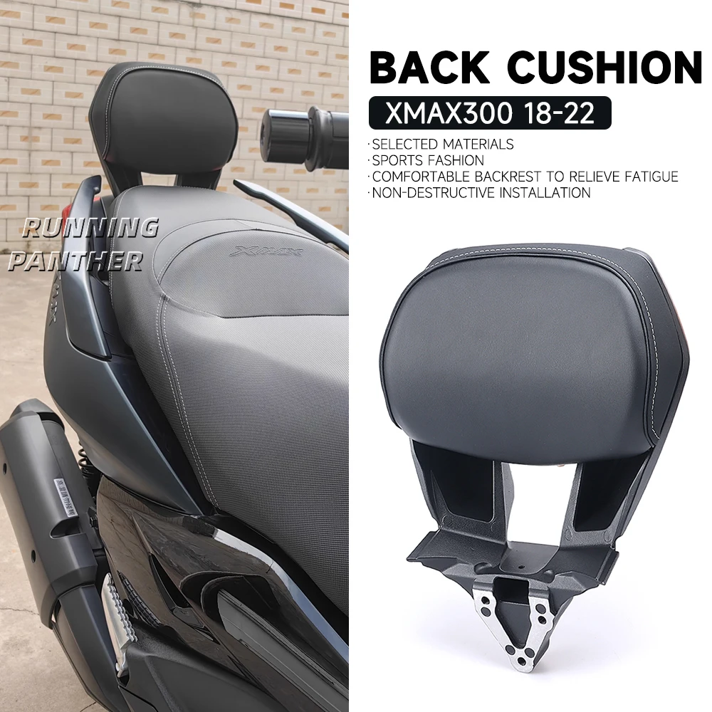 For Yamaha X-max XMAX 300 Xmax300 2018-2022 2021 2019 Motorcycle Rear Passenger Seat Tailstock Backrest Back Rest Cushion Pad
For Yamaha X-max XMAX 300 Xmax300 2018-2022 2021 2019 Motorcycle Rear Passenger Seat Tailstock Backrest Back Rest Cushion Pad