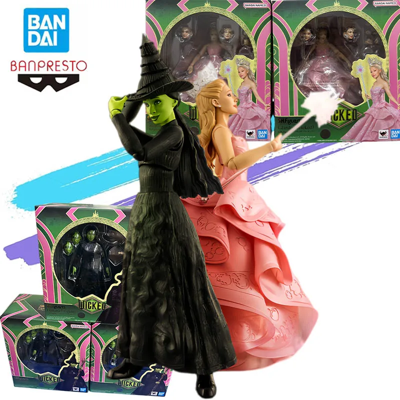 В наличии 100% оригинальная подвижная фигурка Bandai S.H.Figuarts Wicked Glinda Elphaba, аниме-модель, украшение, подарок, игрушка, 15 см
В наличии 100% оригинальная подвижная фигурка Bandai S.H.Figuarts Wicked Glinda Elphaba, аниме-модель, украшение, подарок, игрушка, 15 см