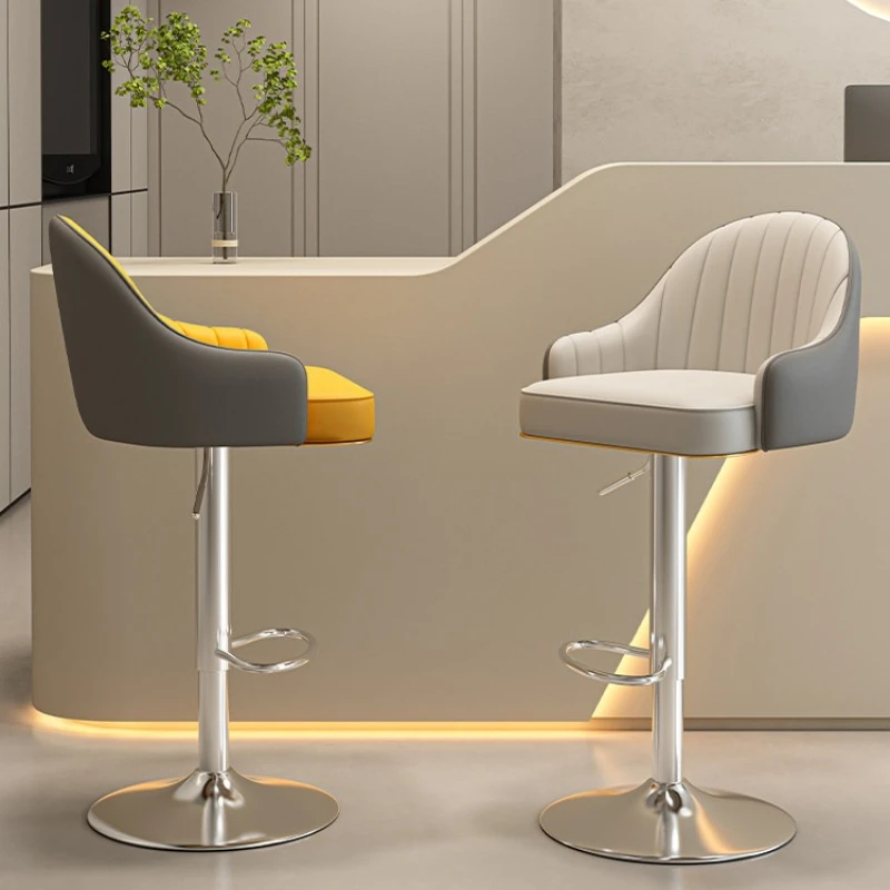 Modern Simple bar chair backrest soft cushion swivel Bar stool Lifting comfortable home барный стул living room bar furniture
Modern Simple bar chair backrest soft cushion swivel Bar stool Lifting comfortable home барный стул living room bar furniture