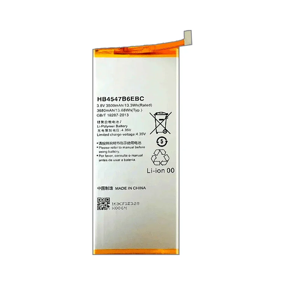 High Capacity Mobile Phone Battery 3600mAh For Huawei Honor 6 Plus PE TL20 UL00 TL10 CL00 HB4547B6EBC+ Kit Tools
High Capacity Mobile Phone Battery 3600mAh For Huawei Honor 6 Plus PE TL20 UL00 TL10 CL00 HB4547B6EBC+ Kit Tools