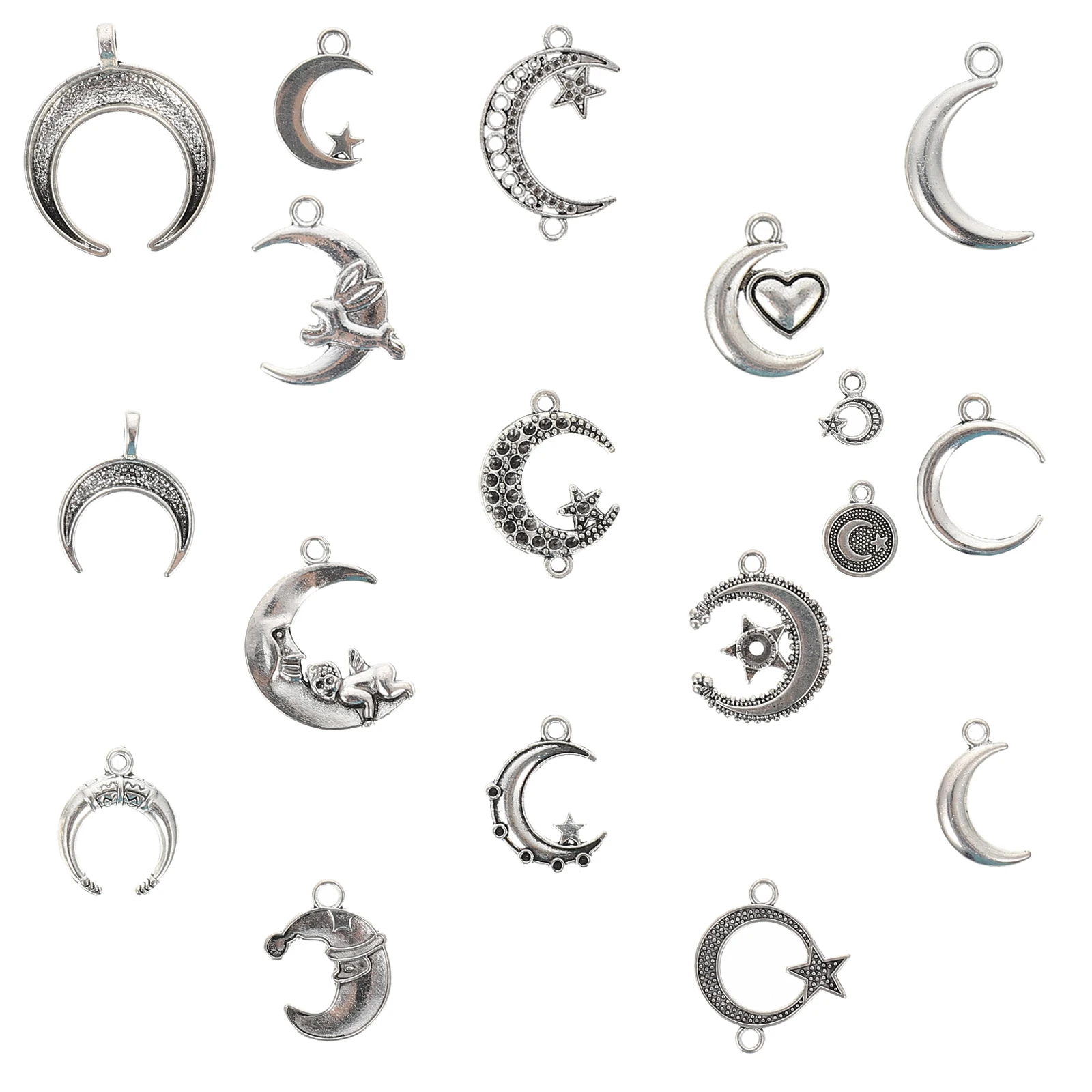 3 Bags Pendant Charms Stainless Steel Women DIY Jewelry Necklace Pendant Charm Bracelet Accessories Craft Gift
3 Bags Pendant Charms Stainless Steel Women DIY Jewelry Necklace Pendant Charm Bracelet Accessories Craft Gift