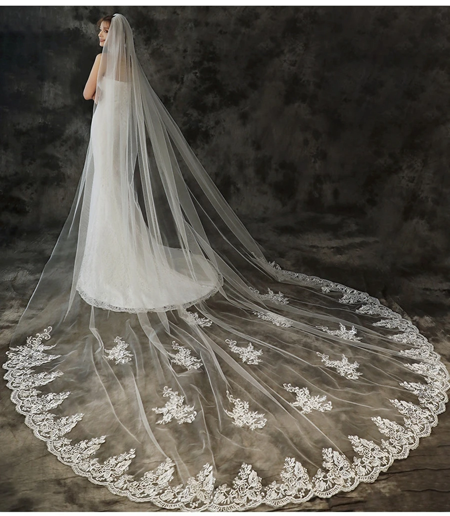Новинка: Свадебная фата цвета слоновой кости с кружевными аппликациями, 3 метра, для свадебного платья, 2026
Новинка: Свадебная фата цвета слоновой кости с кружевными аппликациями, 3 метра, для свадебного платья, 2026