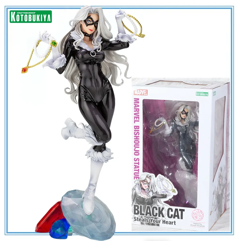 100% Original in Stock Kotobukiya Bishoujo Statue Black Cat Steals Your Heart Collection Series Model Decoration Model Toys
100% Original in Stock Kotobukiya Bishoujo Statue Black Cat Steals Your Heart Collection Series Model Decoration Model Toys