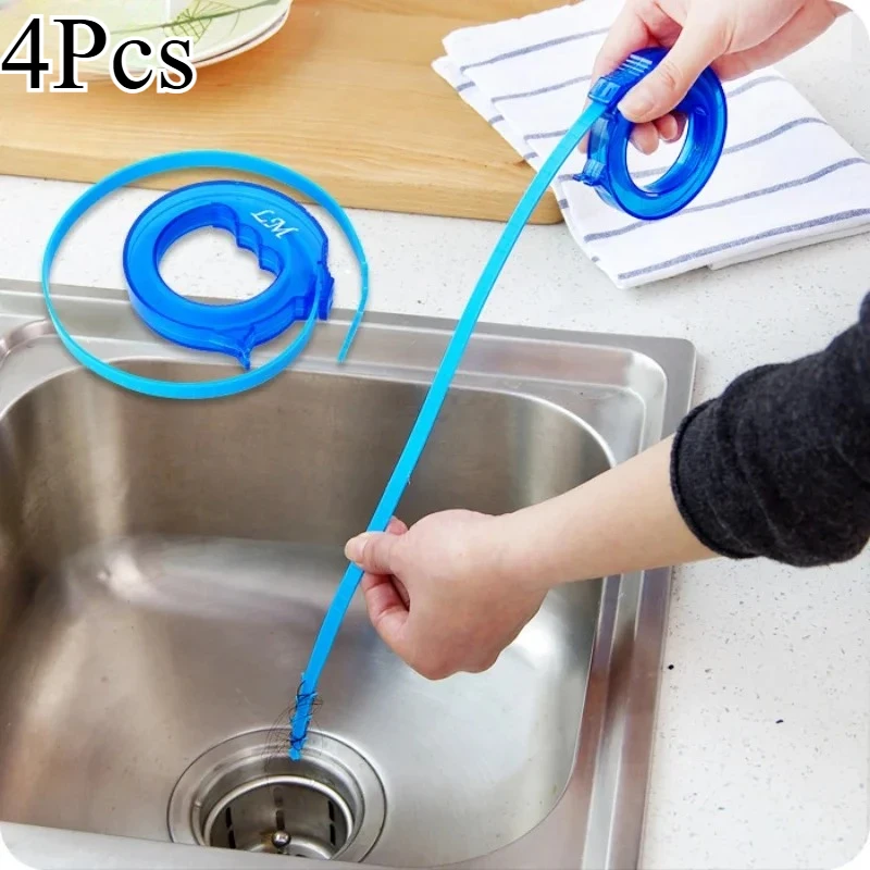 4Pcs Retractable Sewer Cleaner, Anti-Clogging Drain Dredging For Sinks, No Batteries Required, Easy-To-Use Pipe Cleaning Tool
4Pcs Retractable Sewer Cleaner, Anti-Clogging Drain Dredging For Sinks, No Batteries Required, Easy-To-Use Pipe Cleaning Tool