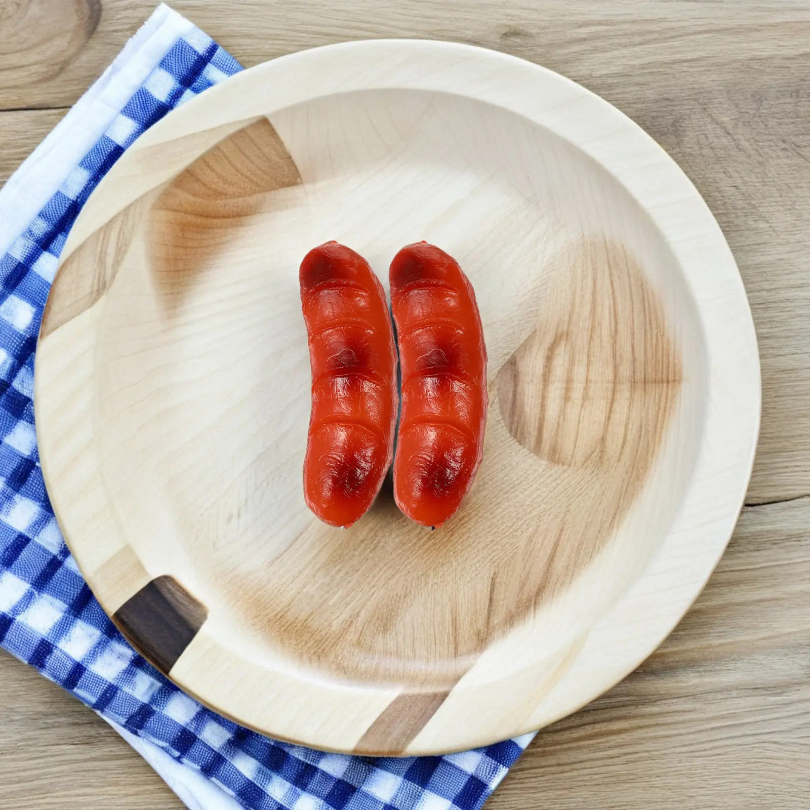 2Pcs Simulated Hot Dog Sausages Realistic Food Prop Lifelike Texture Color for Window Display Table Decoration Layout
2Pcs Simulated Hot Dog Sausages Realistic Food Prop Lifelike Texture Color for Window Display Table Decoration Layout
