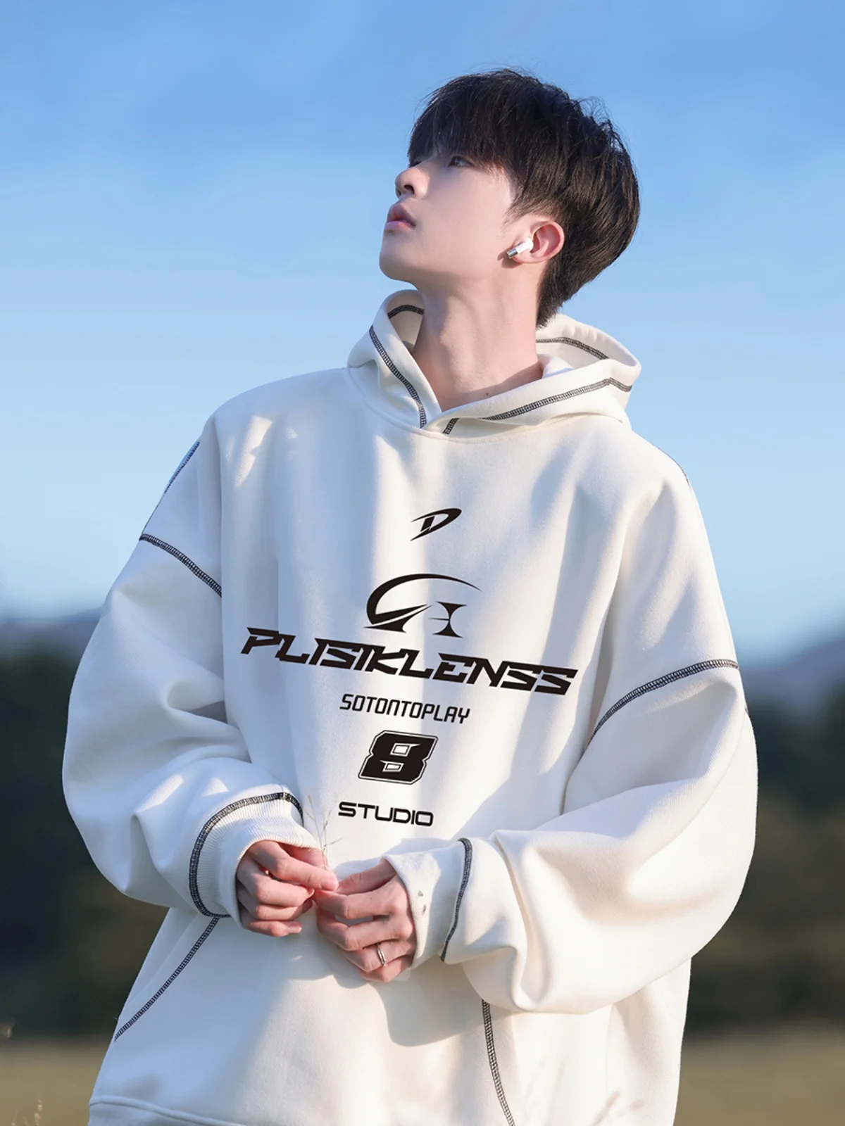 American Sle Heavyweight Hoodie Men's Spring Autumn Trendy Print Top Casual Sportswear Jaet Loose Fit Comfortable Youth F...
American Sle Heavyweight Hoodie Men's Spring Autumn Trendy Print Top Casual Sportswear Jaet Loose Fit Comfortable Youth F...