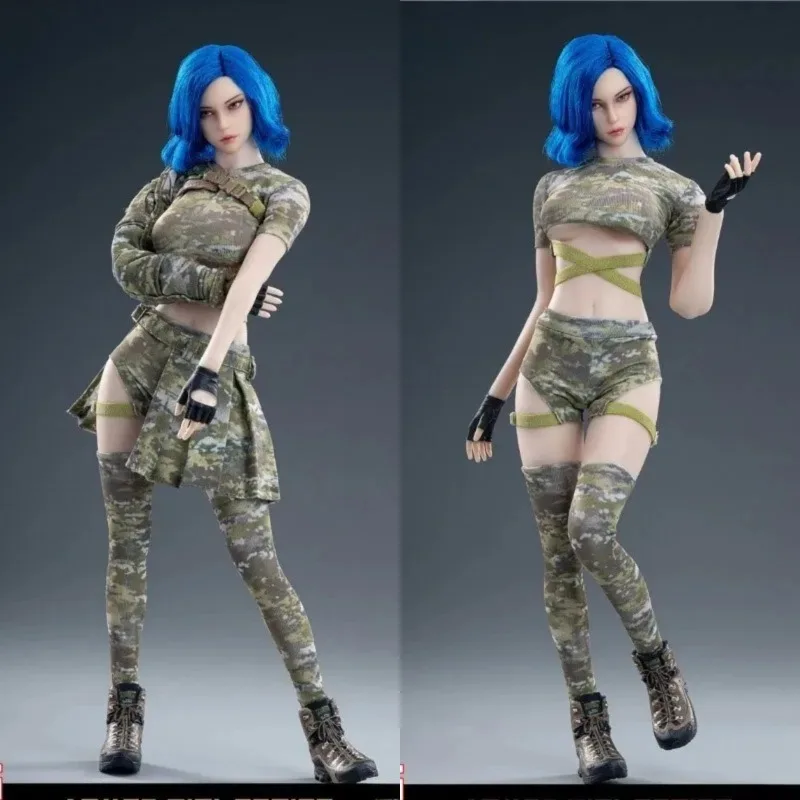 FG091 Fire Girl Toys 1/6 Scale Female Soldier Camo Cloth Skirt Pants Set Clothes Model for 12" Action Figure TBL S10D Body
FG091 Fire Girl Toys 1/6 Scale Female Soldier Camo Cloth Skirt Pants Set Clothes Model for 12" Action Figure TBL S10D Body