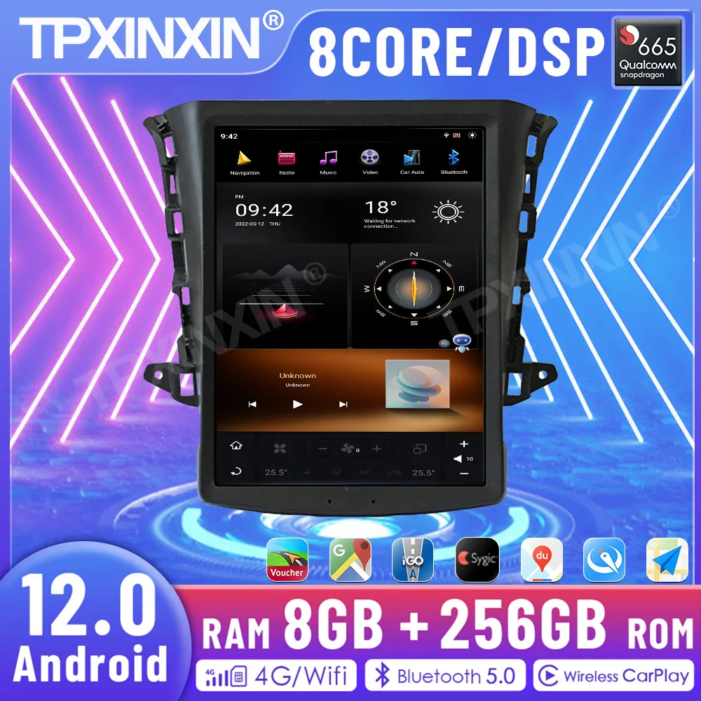 Android 256, 8 + 2016 ГБ, экран Тесла для Eado 10,4, дюйма, автомобильный GPS-радиоприемник, стереоприемник, головное устройство аудиорекордера Navi
Android 256, 8 + 2016 ГБ, экран Тесла для Eado 10,4, дюйма, автомобильный GPS-радиоприемник, стереоприемник, головное устройство аудиорекордера Navi