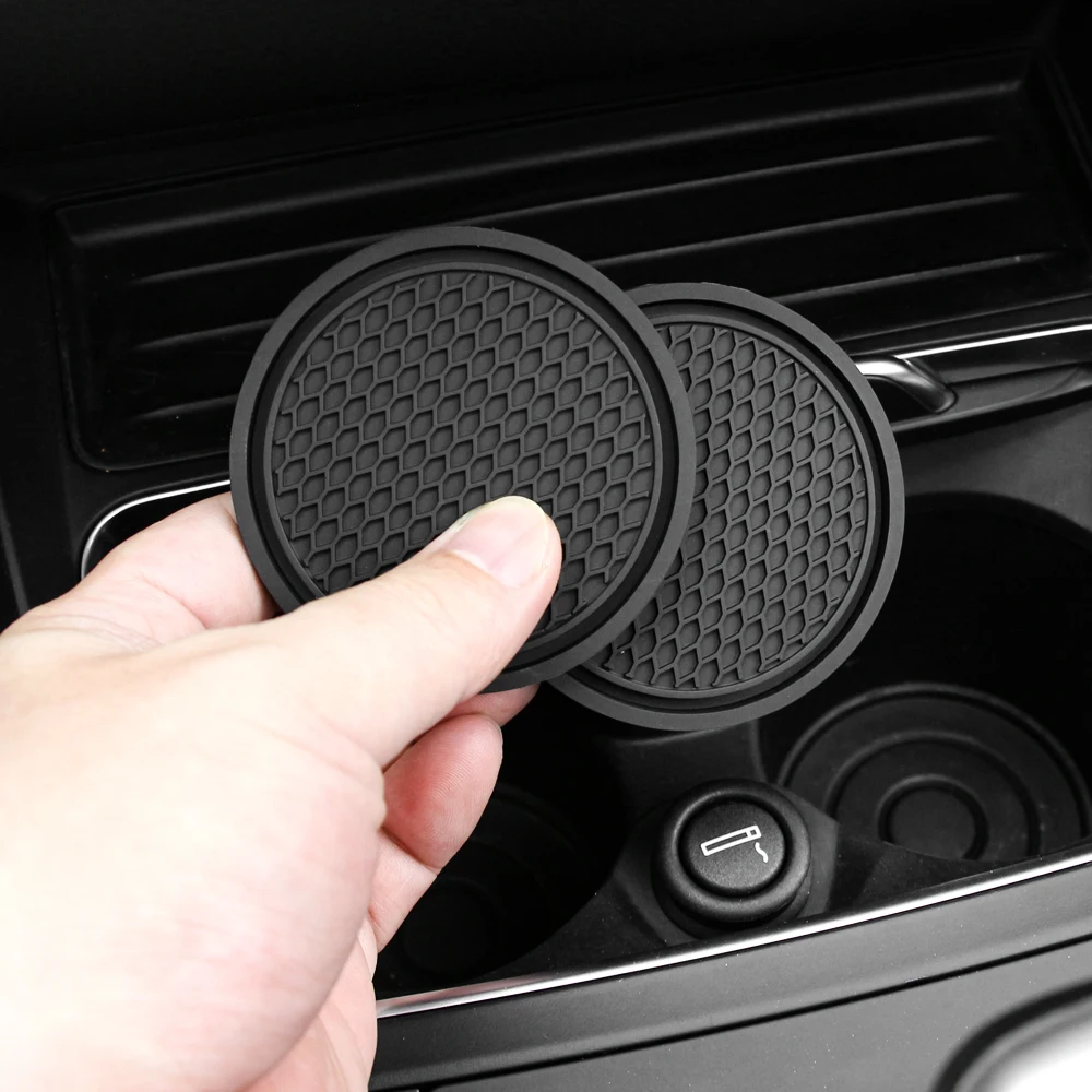 Подставки для стаканов автомобильные 2 шт., Нескользящие универсальные подставки для чашек, подставки под стаканы, подходят идеально для большинства
Подставки для стаканов автомобильные 2 шт., Нескользящие универсальные подставки для чашек, подставки под стаканы, подходят идеально для большинства