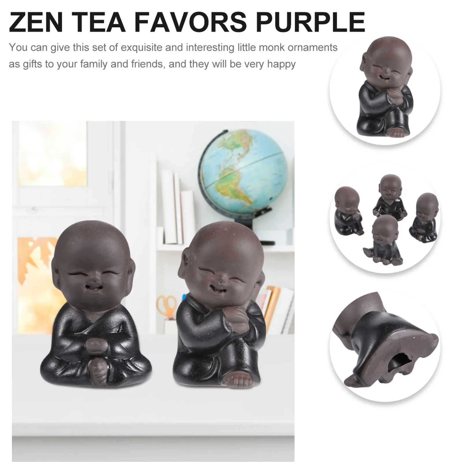 4 Pcs Desktop Decorations Ornament Miniature Garden Bonsai Accessories Small Statue
4 Pcs Desktop Decorations Ornament Miniature Garden Bonsai Accessories Small Statue