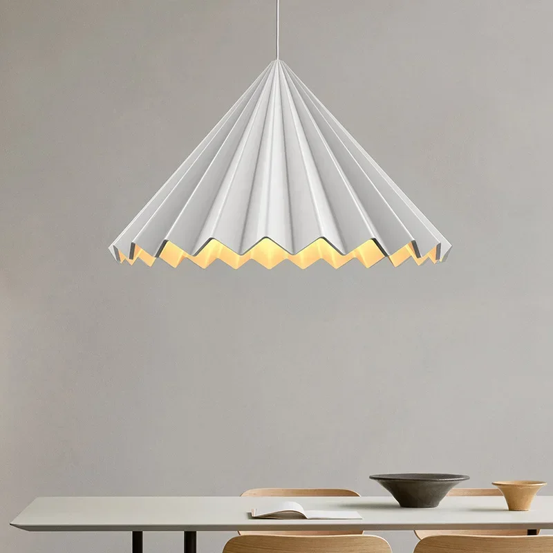 Nordic Design Resin Pleated LED Pendant Light Modern Dining Room Bedroom Attic Home Living Room Decorative Lighting Fixtures
Nordic Design Resin Pleated LED Pendant Light Modern Dining Room Bedroom Attic Home Living Room Decorative Lighting Fixtures