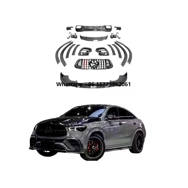 Carbon Fiber Body Kit for GLE 53/63 SUV (19+) - B Style Front Lip, Spoiler, Rear Diffuser & Trunk Lid
Carbon Fiber Body Kit for GLE 53/63 SUV (19+) - B Style Front Lip, Spoiler, Rear Diffuser & Trunk Lid