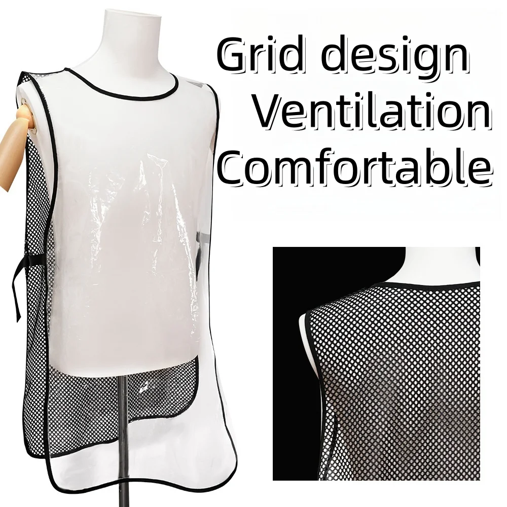 Barbertop Hairdresser Work Clothes Apron Waterproof Oil Stain Vest Back Hair Dye Anti Dye Paste Apron Technician Clothing Apron
Barbertop Hairdresser Work Clothes Apron Waterproof Oil Stain Vest Back Hair Dye Anti Dye Paste Apron Technician Clothing Apron
