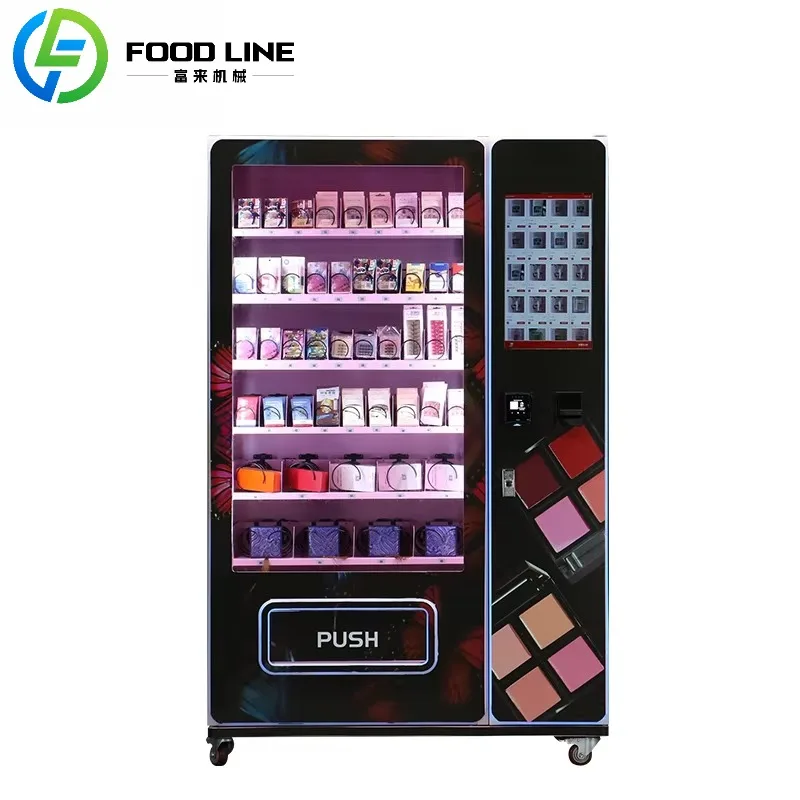 Innovative Cosmetics Vending Machine Interactive LED Self Service Dispenser for Wig and Makeup Products
Innovative Cosmetics Vending Machine Interactive LED Self Service Dispenser for Wig and Makeup Products