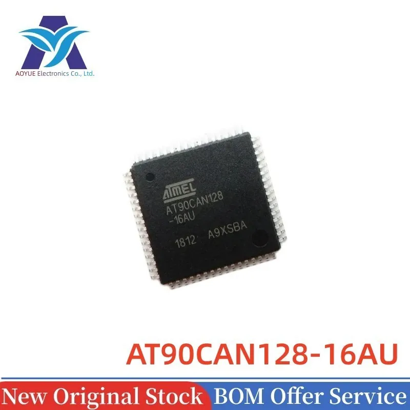 Новая Оригинальная фотовспышка в наличии AT90CAN12816AU AT90CAN128-16AU 8-bit Microcontroller-MCU AVR ISP Flash CAN Controller
Новая Оригинальная фотовспышка в наличии AT90CAN12816AU AT90CAN128-16AU 8-bit Microcontroller-MCU AVR ISP Flash CAN Controller