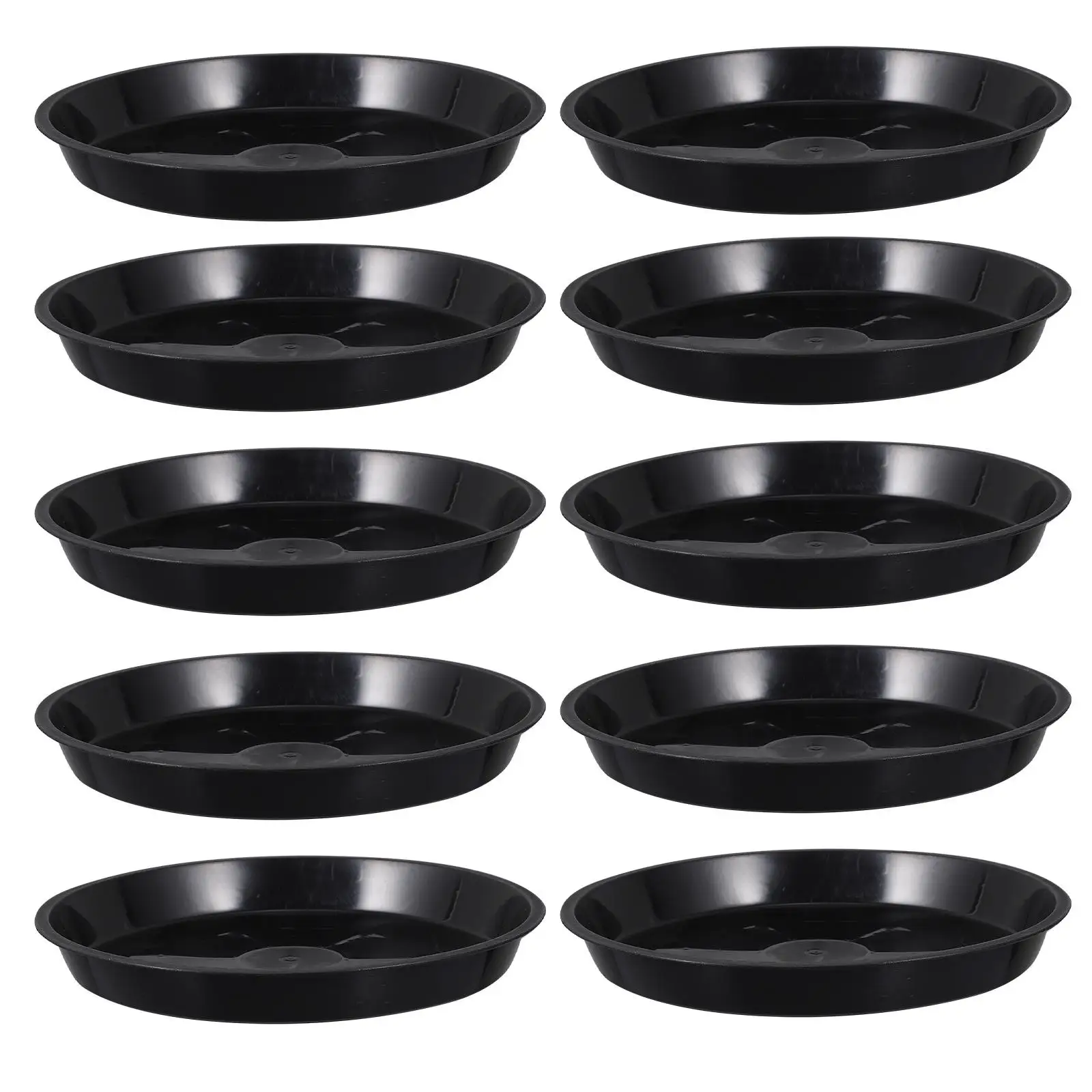 10 Pcs Black PB250 Flowerpot Trays Heavy Duty Plastic Smooth Surface Long Life Planter Bottom Pad Suitable
10 Pcs Black PB250 Flowerpot Trays Heavy Duty Plastic Smooth Surface Long Life Planter Bottom Pad Suitable