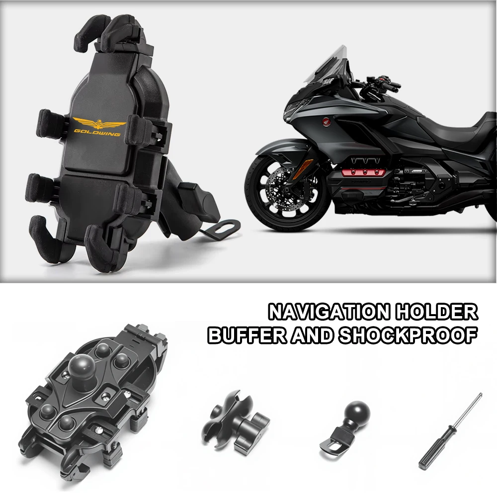 Upgrade Dual Vibration Dampener Motorcycle Phone Mount Anti-Shake For HONDA Goldwing GOLDWING1800 GL1200 GL GL1500 GL1800
Upgrade Dual Vibration Dampener Motorcycle Phone Mount Anti-Shake For HONDA Goldwing GOLDWING1800 GL1200 GL GL1500 GL1800