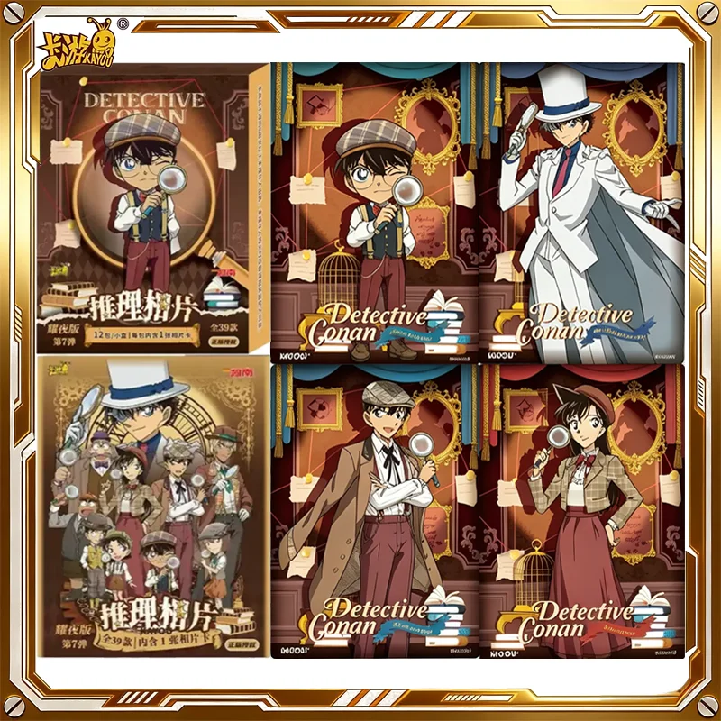 KAYOU Detective Conan Card Radiant Night Vol.7 Mystery Box Genuine Trading Cards Game Toys Holiday Birthday Gifts for Boys Girls
KAYOU Detective Conan Card Radiant Night Vol.7 Mystery Box Genuine Trading Cards Game Toys Holiday Birthday Gifts for Boys Girls