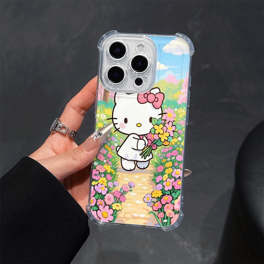 Sanrio KT Phone Cases For IPhone 15 IPhone 16/15/14/13/12/11/x/xs/xs Max Girl Clear Phone Case Hello Kitty Fall Prevention
Sanrio KT Phone Cases For IPhone 15 IPhone 16/15/14/13/12/11/x/xs/xs Max Girl Clear Phone Case Hello Kitty Fall Prevention