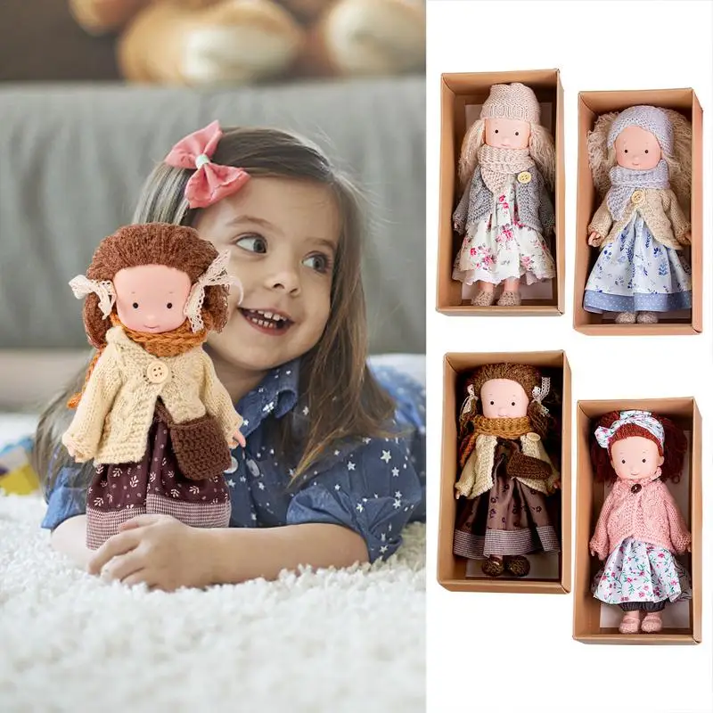 ручної роботи Waldorfs Doll 12-дюймова в’язана плюшева мила лялька ручної роботи М’яка іграшка Милі ляльки М’яка іграшка для дівчаток 3 Різдво
ручної роботи Waldorfs Doll 12-дюймова в’язана плюшева мила лялька ручної роботи М’яка іграшка Милі ляльки М’яка іграшка для дівчаток 3 Різдво