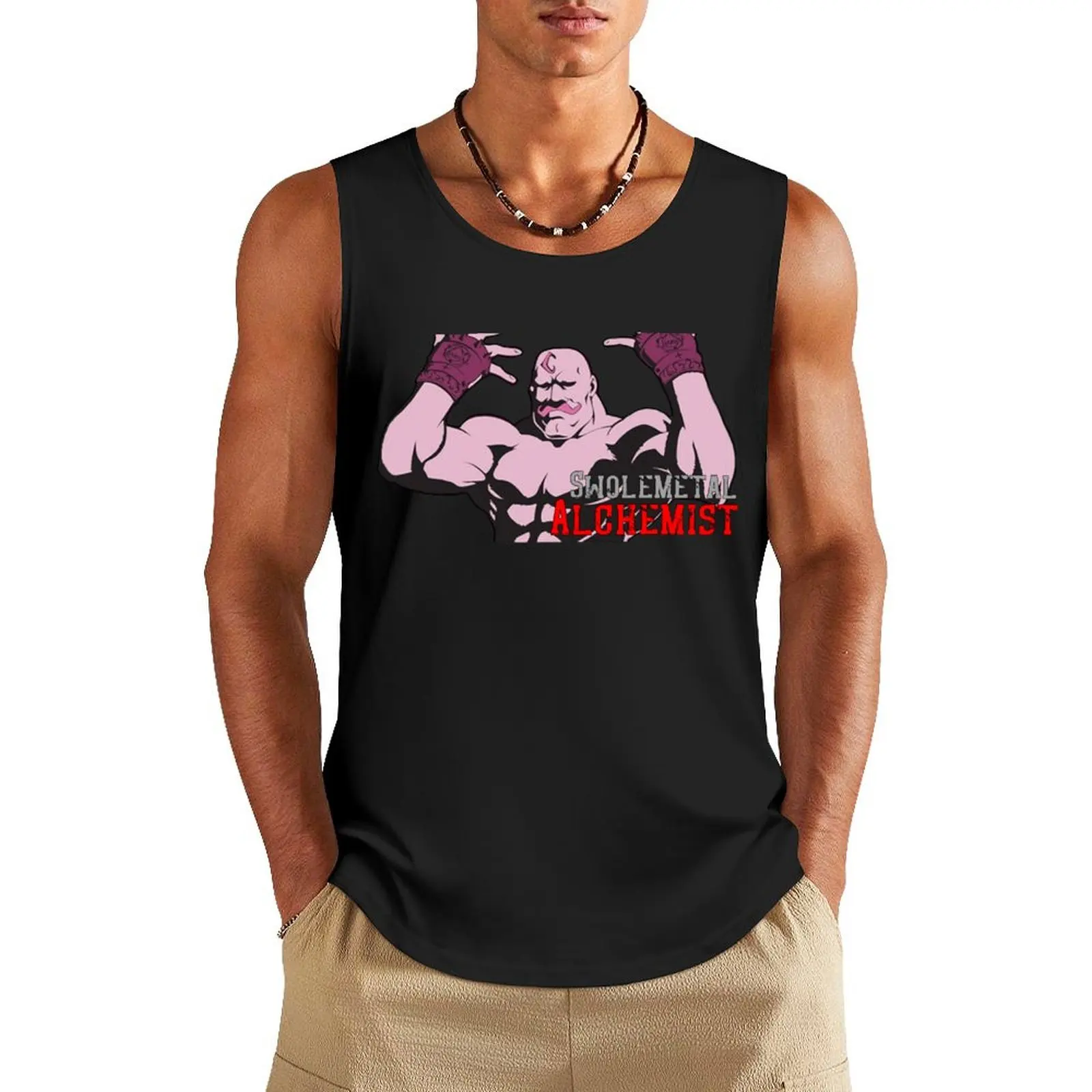 Swolemetal Alchemist Tank Top Men gym sportswear T-shirt for fitness gym for men mens designer clothes
Swolemetal Alchemist Tank Top Men gym sportswear T-shirt for fitness gym for men mens designer clothes
