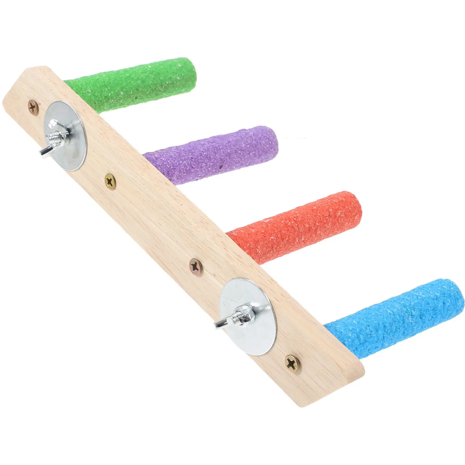 Wooden Bird Ladder 4 Sections Single Side Sanding Straight Parakeets Climbing Beak Conditioning Pet Supplies Bird Toys
Wooden Bird Ladder 4 Sections Single Side Sanding Straight Parakeets Climbing Beak Conditioning Pet Supplies Bird Toys
