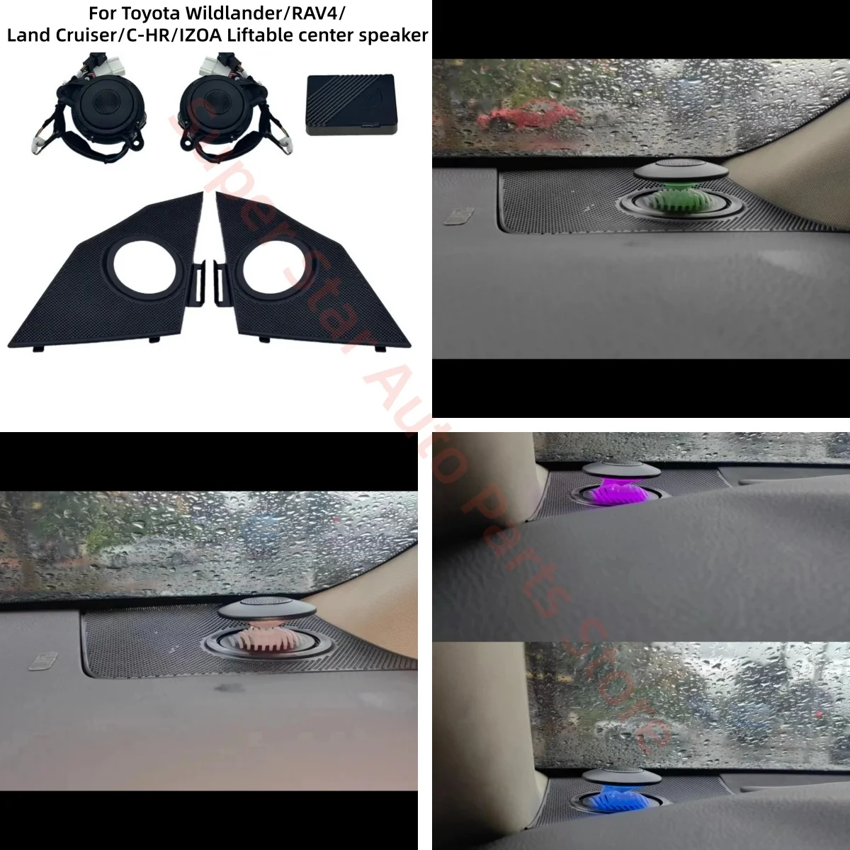 Для Toyota RAV4 C-HR Land Cruiser интеллектуальный подъемник среднего и высокого звука, модернизация внутреннего освещения, украшение панели прибора
Для Toyota RAV4 C-HR Land Cruiser интеллектуальный подъемник среднего и высокого звука, модернизация внутреннего освещения, украшение панели прибора