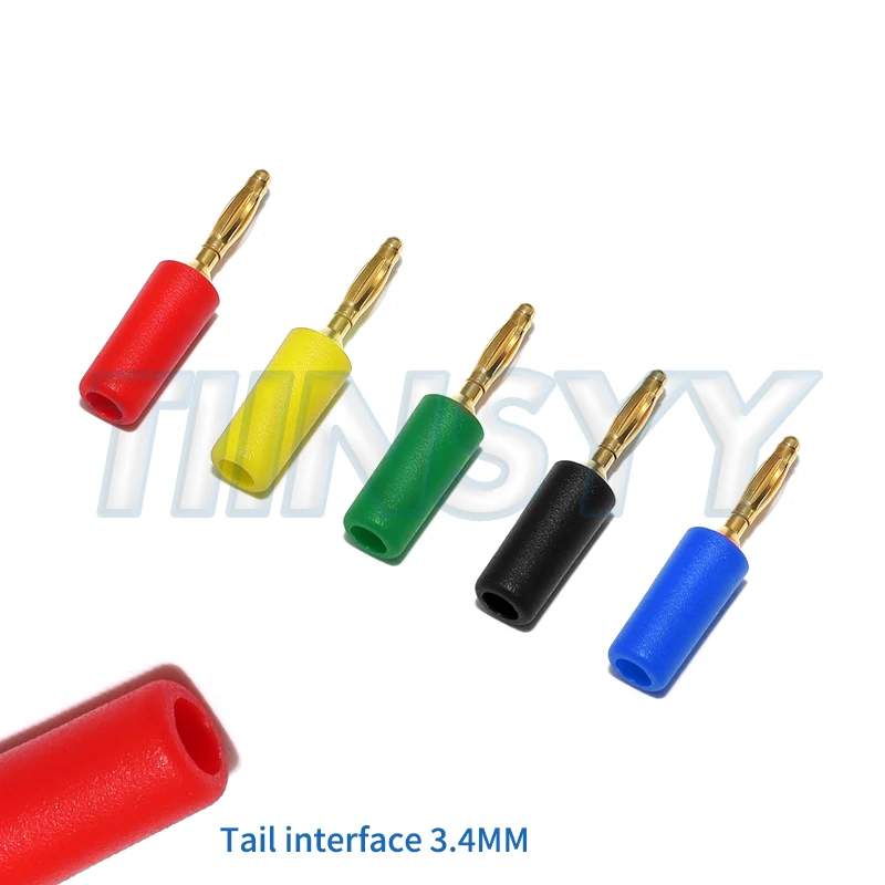 5PCS 2MM Audio Banana Plug Mini Speaker Pure Copper Gold Plated Plug Connector Welded Assembly Experimental Test Cord Head
5PCS 2MM Audio Banana Plug Mini Speaker Pure Copper Gold Plated Plug Connector Welded Assembly Experimental Test Cord Head