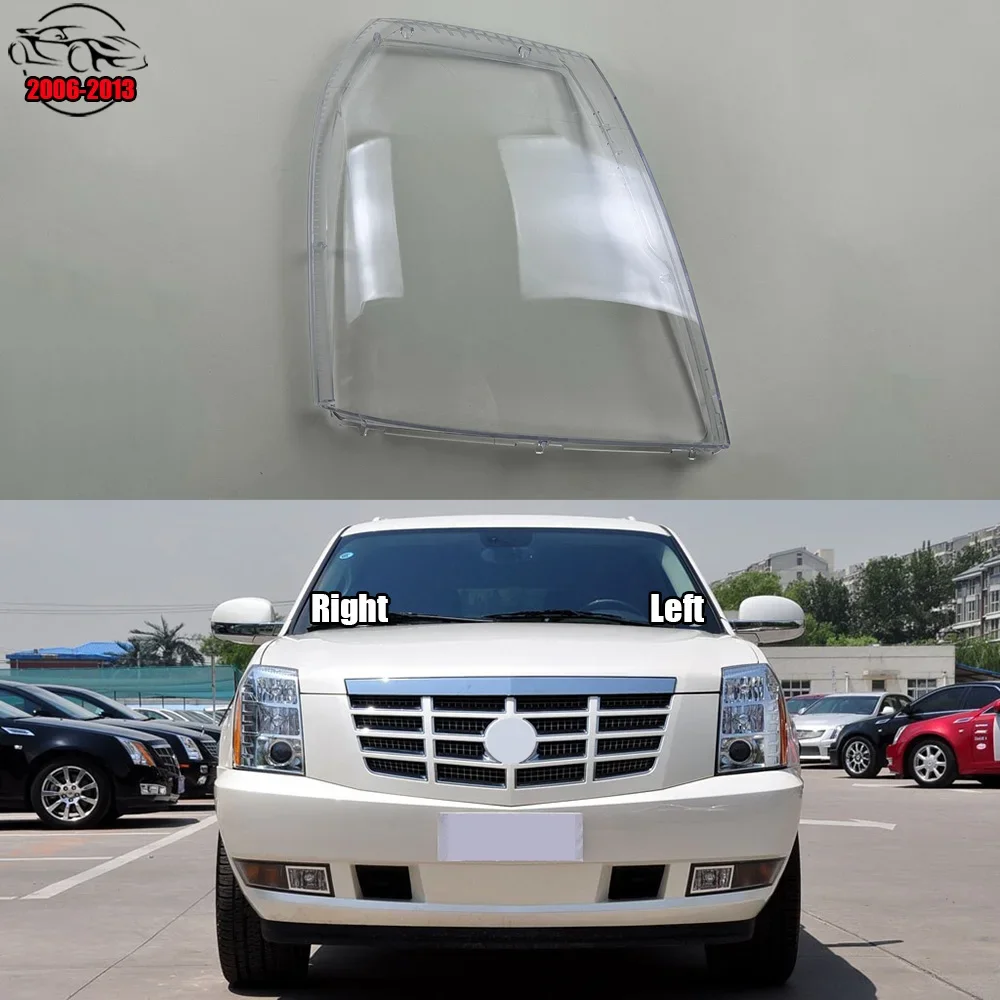 For Cadillac Escalade 2006-2013 Car Front Headlight Cover Auto Headlamp Lampshade Lampcover Head Lamp light glass Lens Shell
For Cadillac Escalade 2006-2013 Car Front Headlight Cover Auto Headlamp Lampshade Lampcover Head Lamp light glass Lens Shell