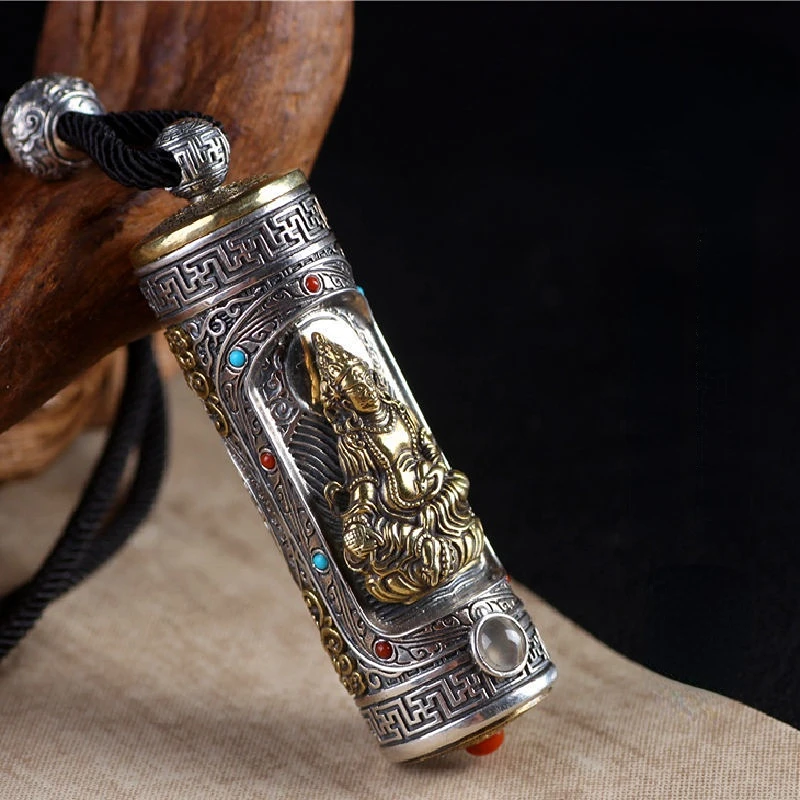 New 2023 Vintage Long Tube Gawu Box Necklace Punk Men's Necklace Handmade Hollow Pendant Banquet Jewelry Accessories Gift
New 2023 Vintage Long Tube Gawu Box Necklace Punk Men's Necklace Handmade Hollow Pendant Banquet Jewelry Accessories Gift