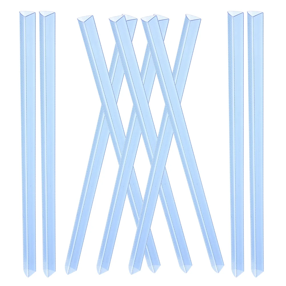10PCS Transparent Pull Rod Clips A4 310mmx15mm Blue Plastic Slide Binders Binding Bars for Document Organization Office School
10PCS Transparent Pull Rod Clips A4 310mmx15mm Blue Plastic Slide Binders Binding Bars for Document Organization Office School