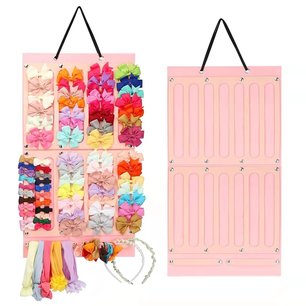 PU Hair Clips Storage Hanger Hair Bows Organizer Baby Hair Accessory Storage Display Wall Hanging for Baby Girl Room Decors
PU Hair Clips Storage Hanger Hair Bows Organizer Baby Hair Accessory Storage Display Wall Hanging for Baby Girl Room Decors