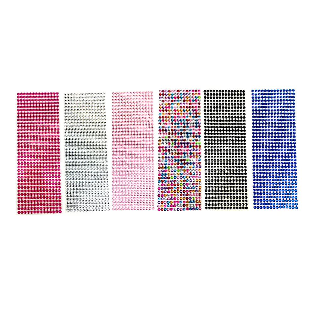 6 Sheets Car Stickers Decorative Face Jewels Delicate Multi-Function Portable Scrapbook Stickers Face Decor Scrapbook Accessory
6 Sheets Car Stickers Decorative Face Jewels Delicate Multi-Function Portable Scrapbook Stickers Face Decor Scrapbook Accessory