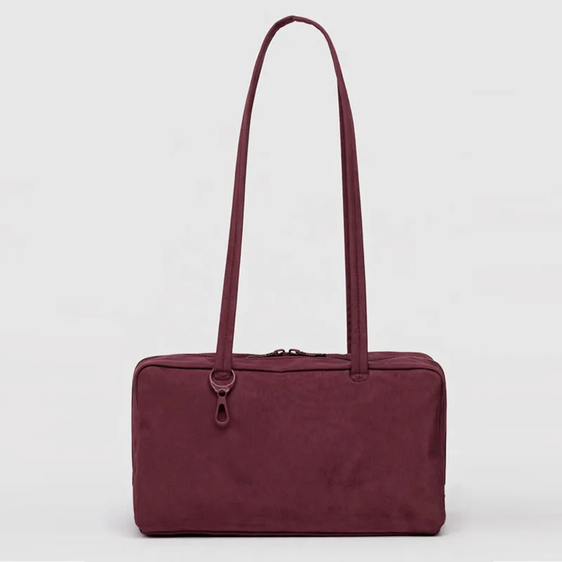 Женская сумка-тоут для боулинга, нейлоновая сумка через плечо, большая вместимость, простая, универсальная, сверхлегкая, на молнии, для поездок и путешествий
Женская сумка-тоут для боулинга, нейлоновая сумка через плечо, большая вместимость, простая, универсальная, сверхлегкая, на молнии, для поездок и путешествий