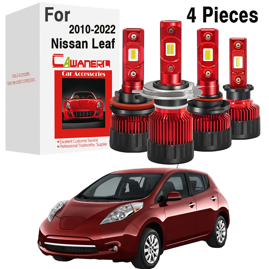 4 шт., автомобильные передние фары дальнего света и ближнего света для Nissan Leaf (ZE0, ZE1) 2010-2022 30 Вт лм
4 шт., автомобильные передние фары дальнего света и ближнего света для Nissan Leaf (ZE0, ZE1) 2010-2022 30 Вт лм