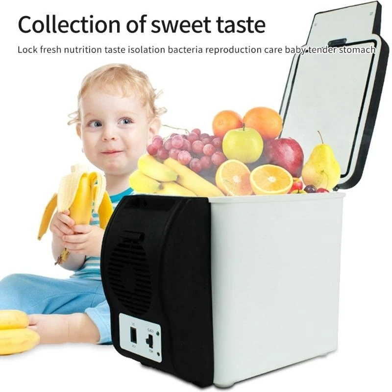 Мини -транспортный холодильник 6L Компактный размер охлаждающий нагрев.
Мини -транспортный холодильник 6L Компактный размер охлаждающий нагрев.