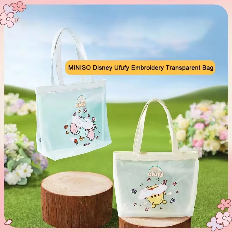 Disney Ufufy Flower Print Transparent Mesh Tote Bag Large Capacity Shopping Organizer Cute Cartoon Design Anime Inspired Gift
Disney Ufufy Flower Print Transparent Mesh Tote Bag Large Capacity Shopping Organizer Cute Cartoon Design Anime Inspired Gift
